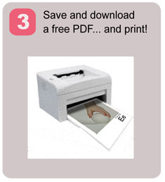 Save and download a free PDF ... and print!